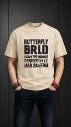 T-Shirt BUTTERFLY BRLD Cotton