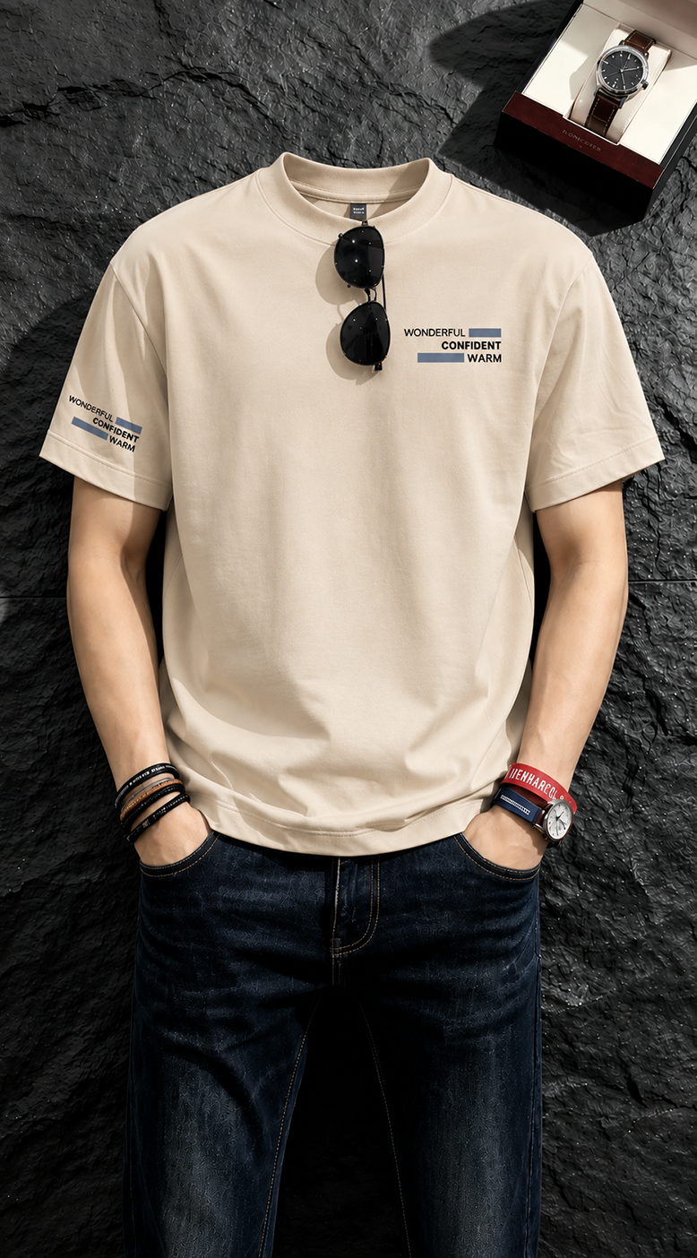 T-Shirt WONDERFU Cotton