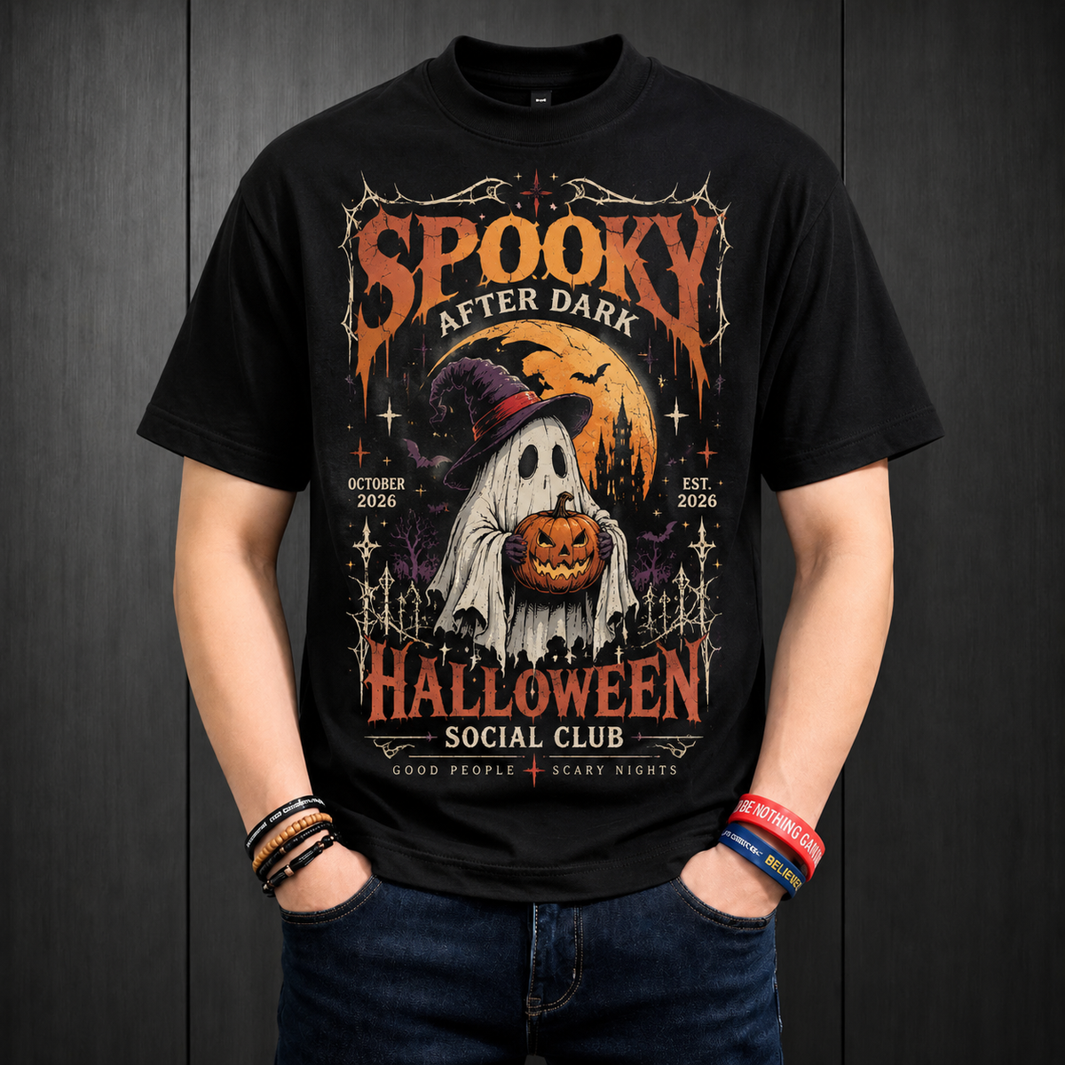 Halloween Social Club Tee