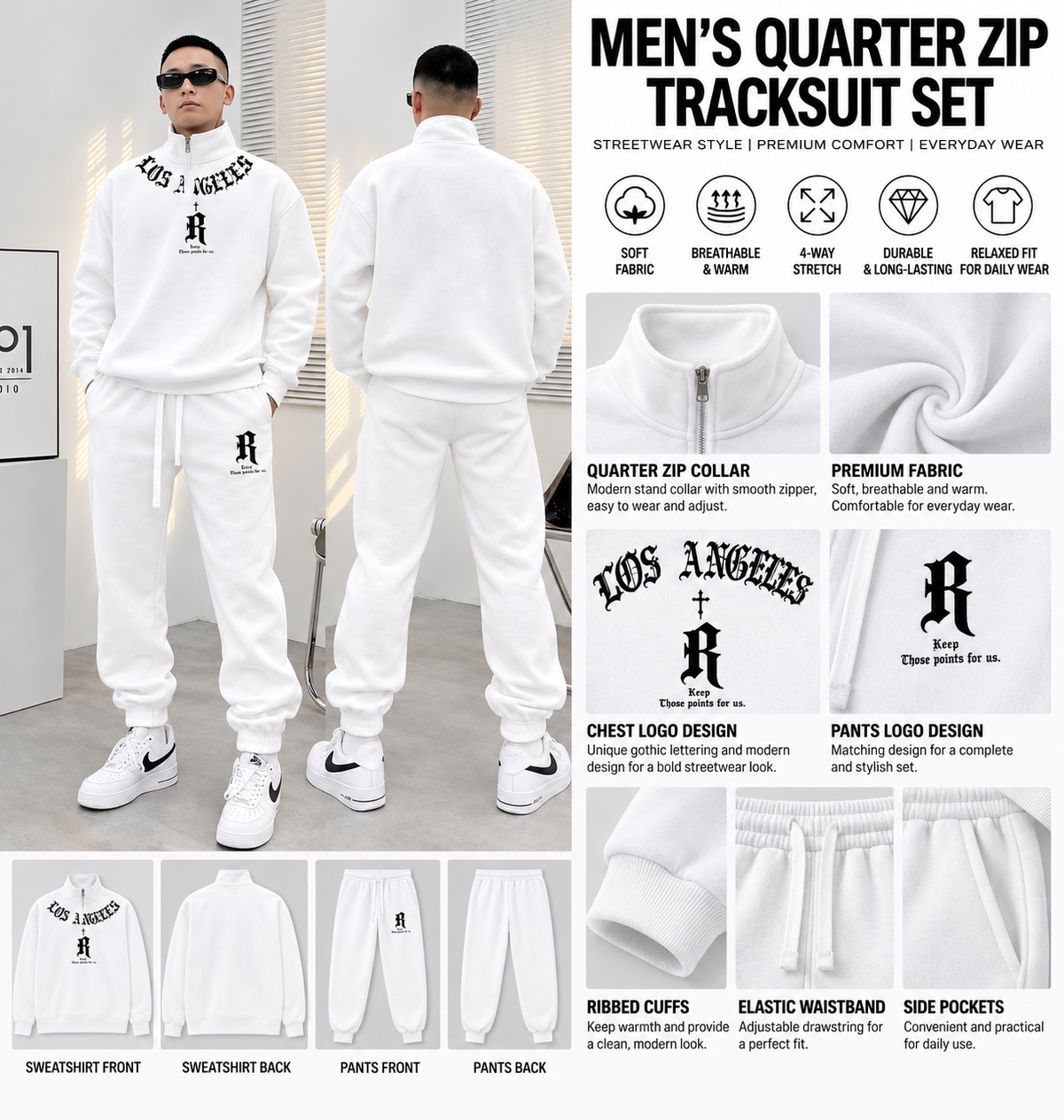 Half-Zip Sweater CP07