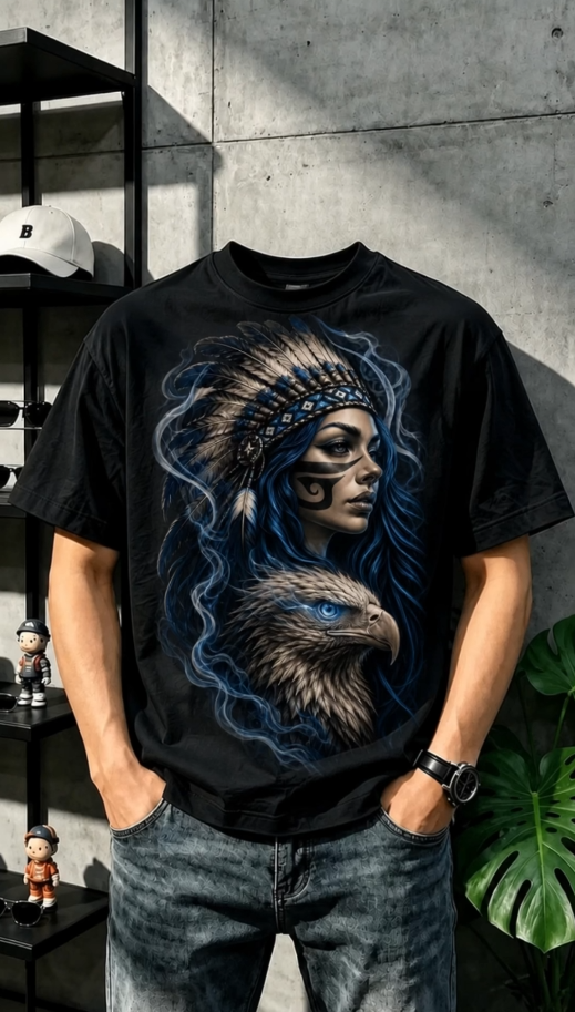 Native Eagle Graphic Tee