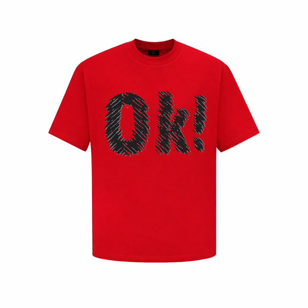 Chapel Official OK! Graphic T-Shirt – Streetwear Cotton Tee