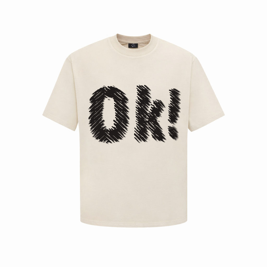 Chapel Official OK! Graphic T-Shirt – Streetwear Cotton Tee