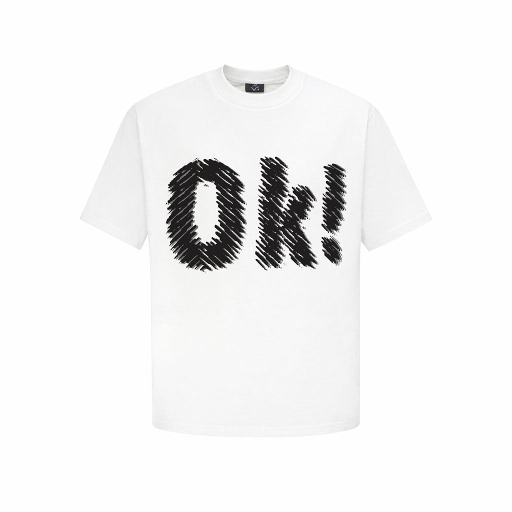 Chapel Official OK! Graphic T-Shirt – Streetwear Cotton Tee