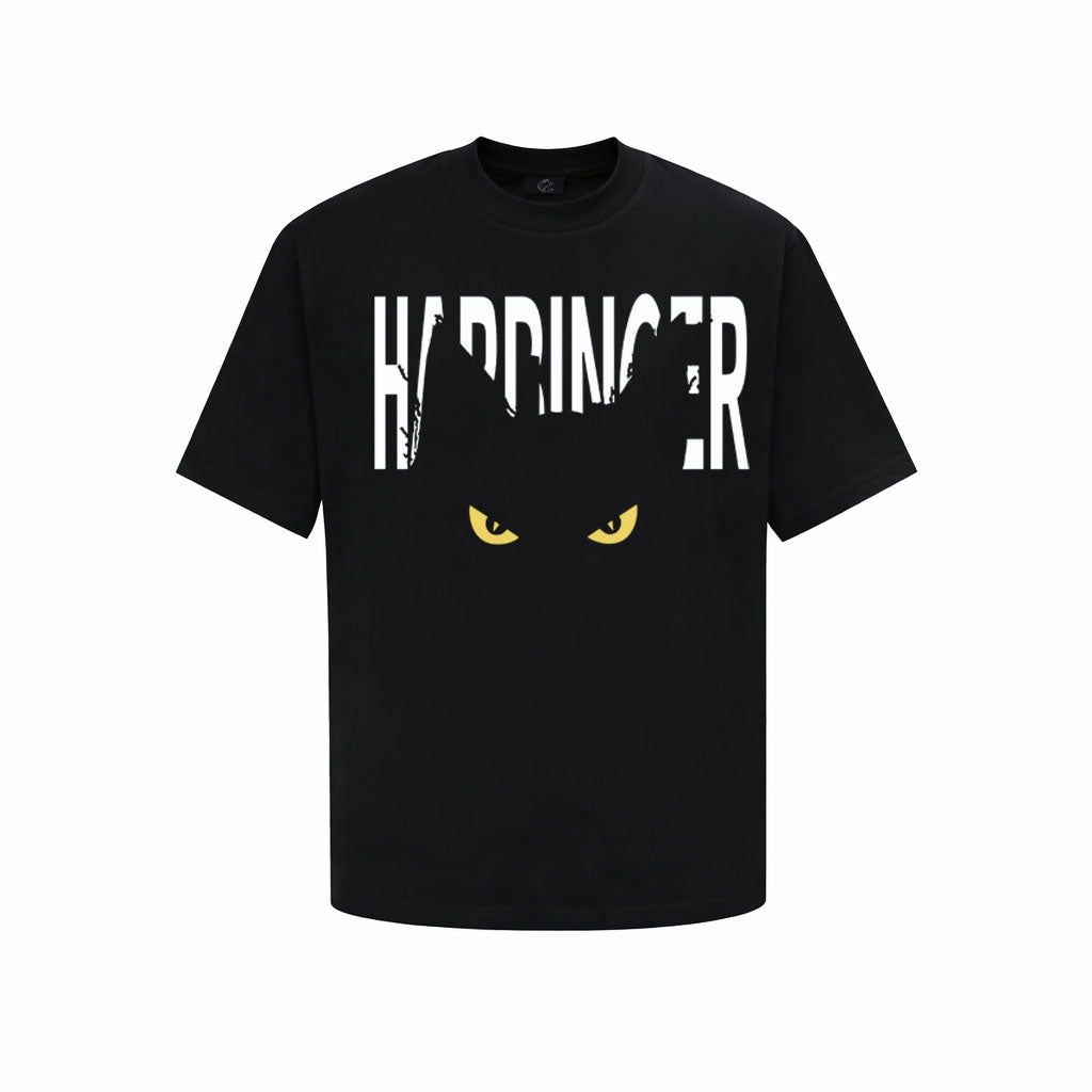 Dark Cat Eyes Graphic T-Shirt – Mystery Streetwear Tee