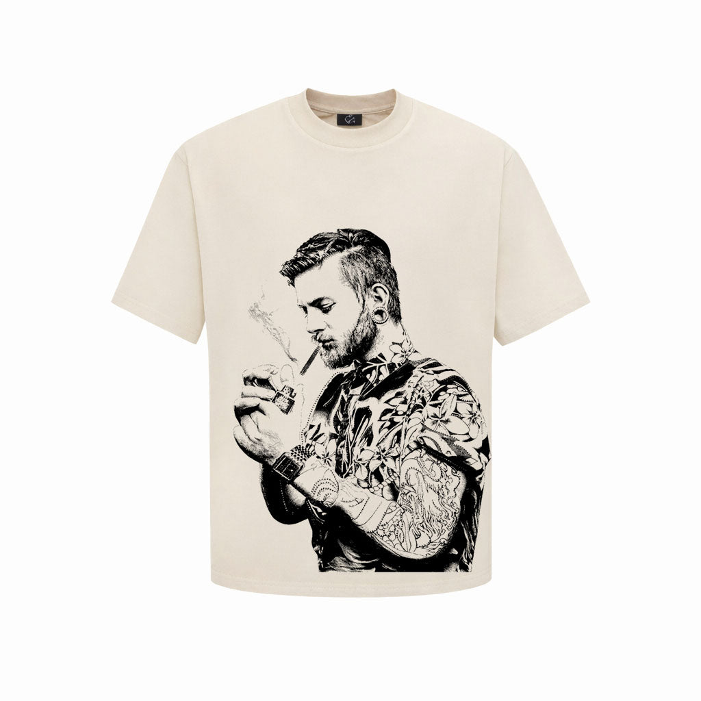 Chapel Official - "Inked Rebel" Monochrome Portrait Tee