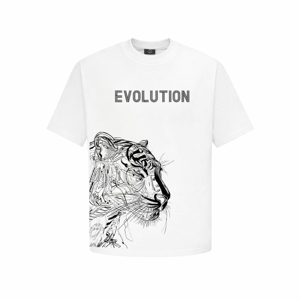 Chapel Official - "Cybernetic Evolution" Tiger Sketch Tee