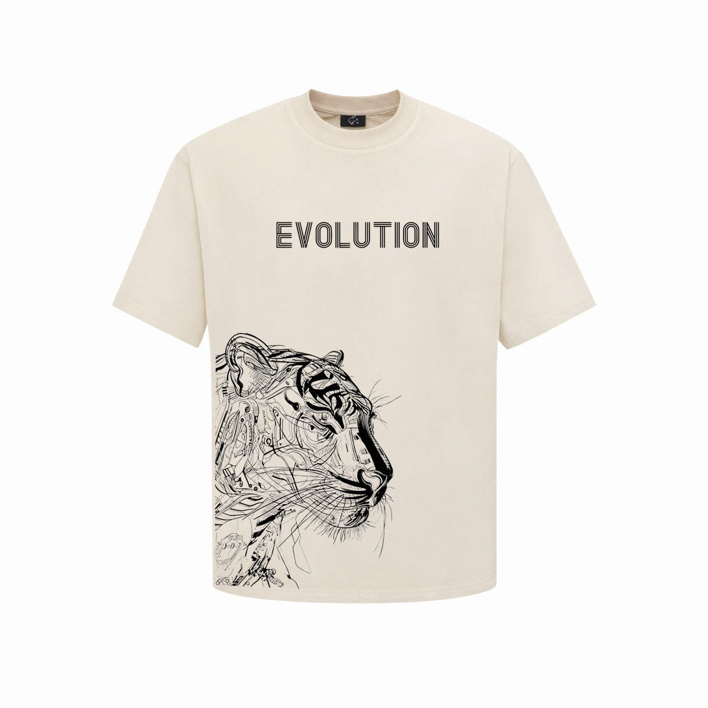 Chapel Official - "Cybernetic Evolution" Tiger Sketch Tee