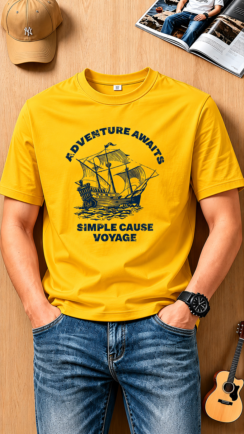 T-Shirt Simple Cause Cotton