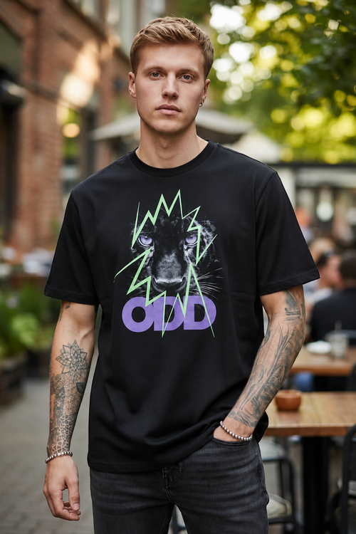 Electric Wolf Graphic Tee