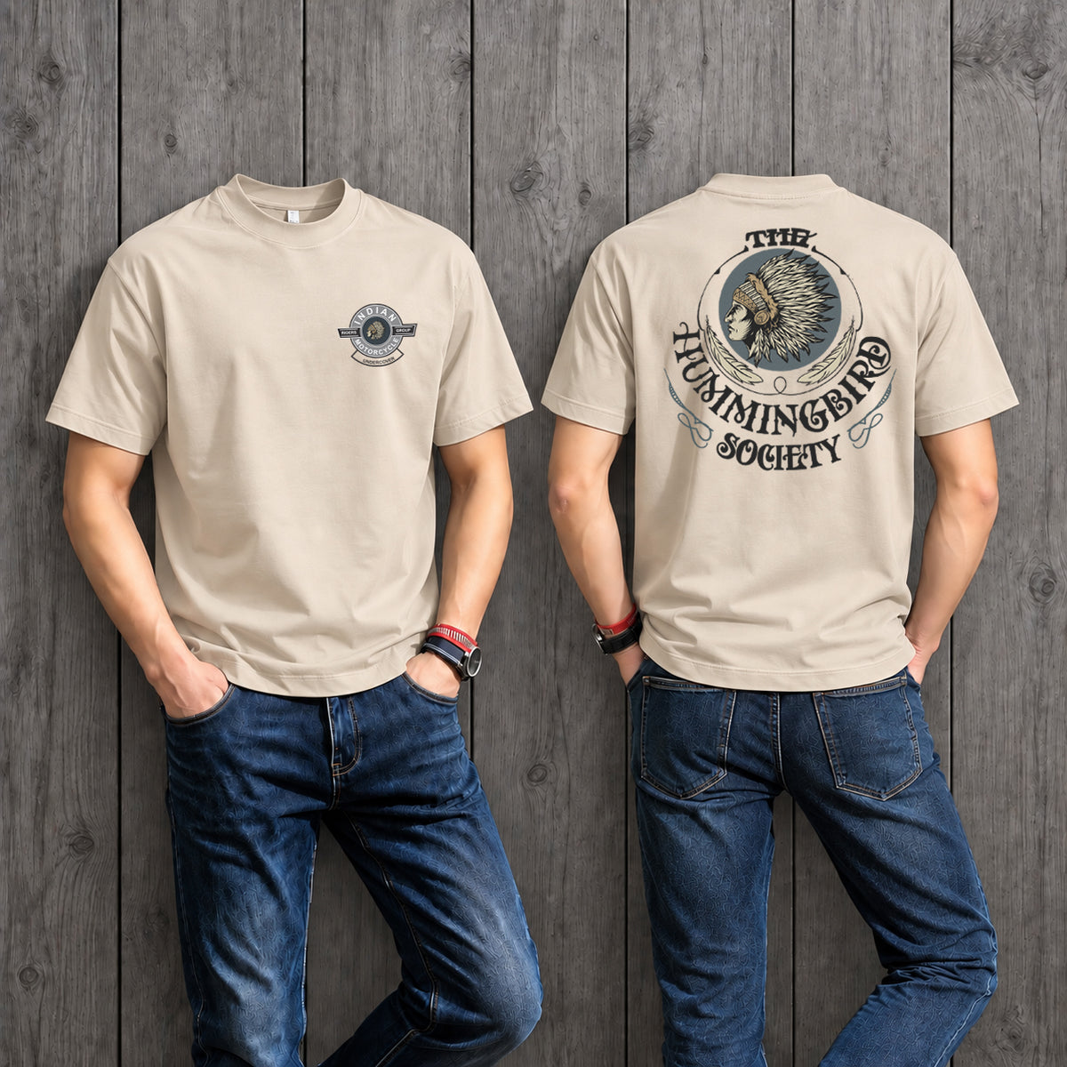 Wild West Motorcycle Tee