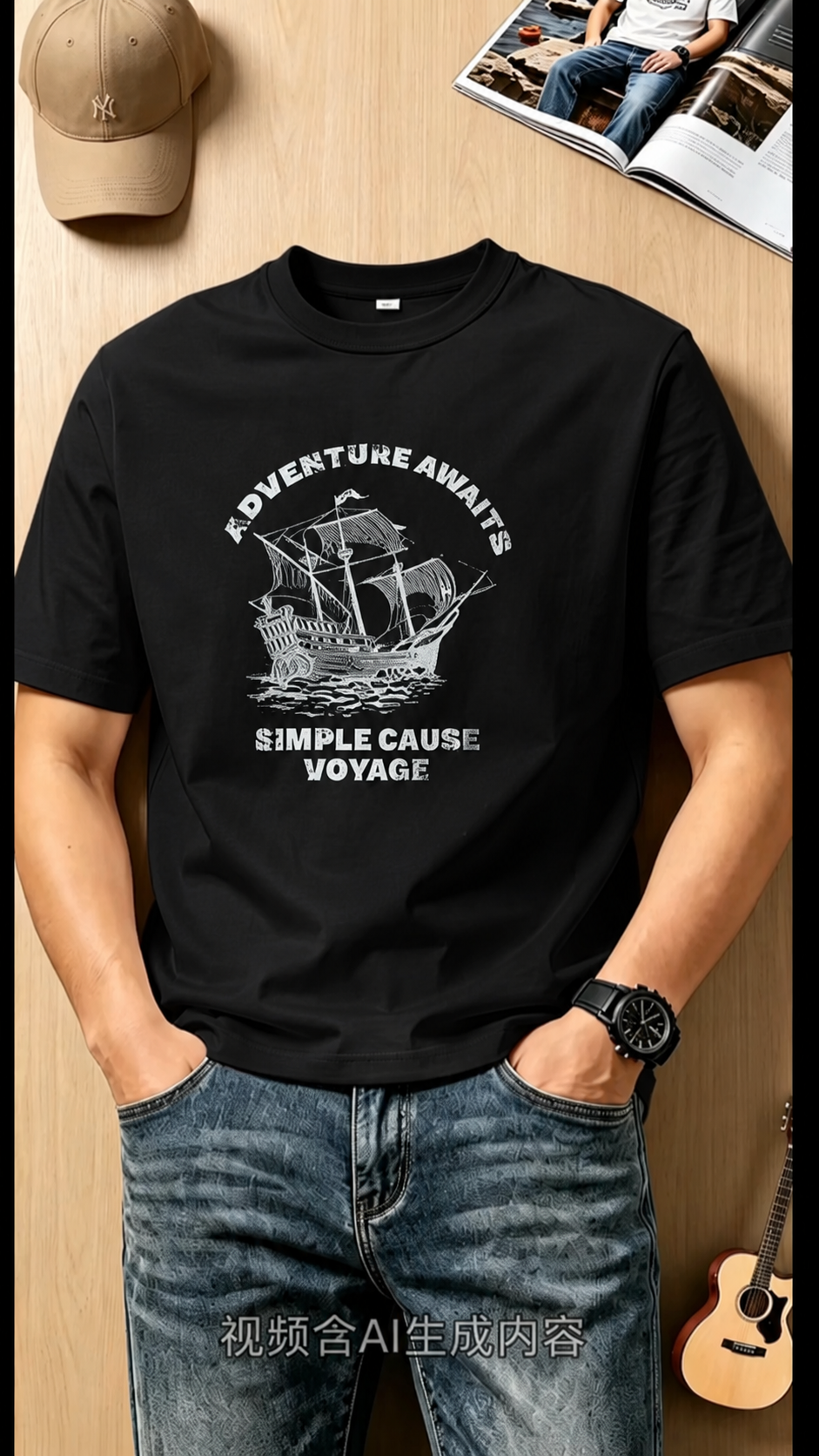 T-Shirt Simple Cause Cotton