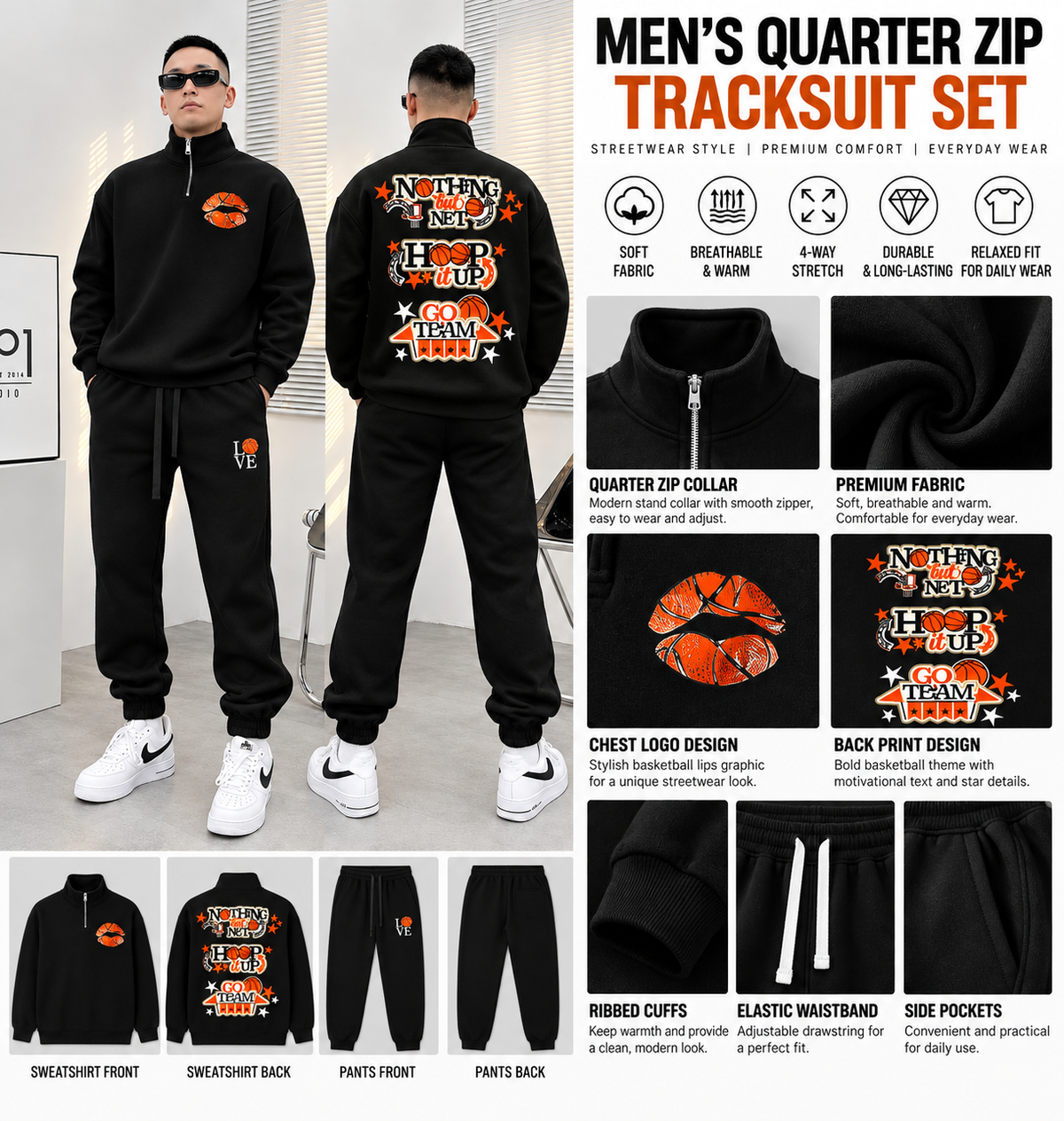 Half-Zip Sweater CP08