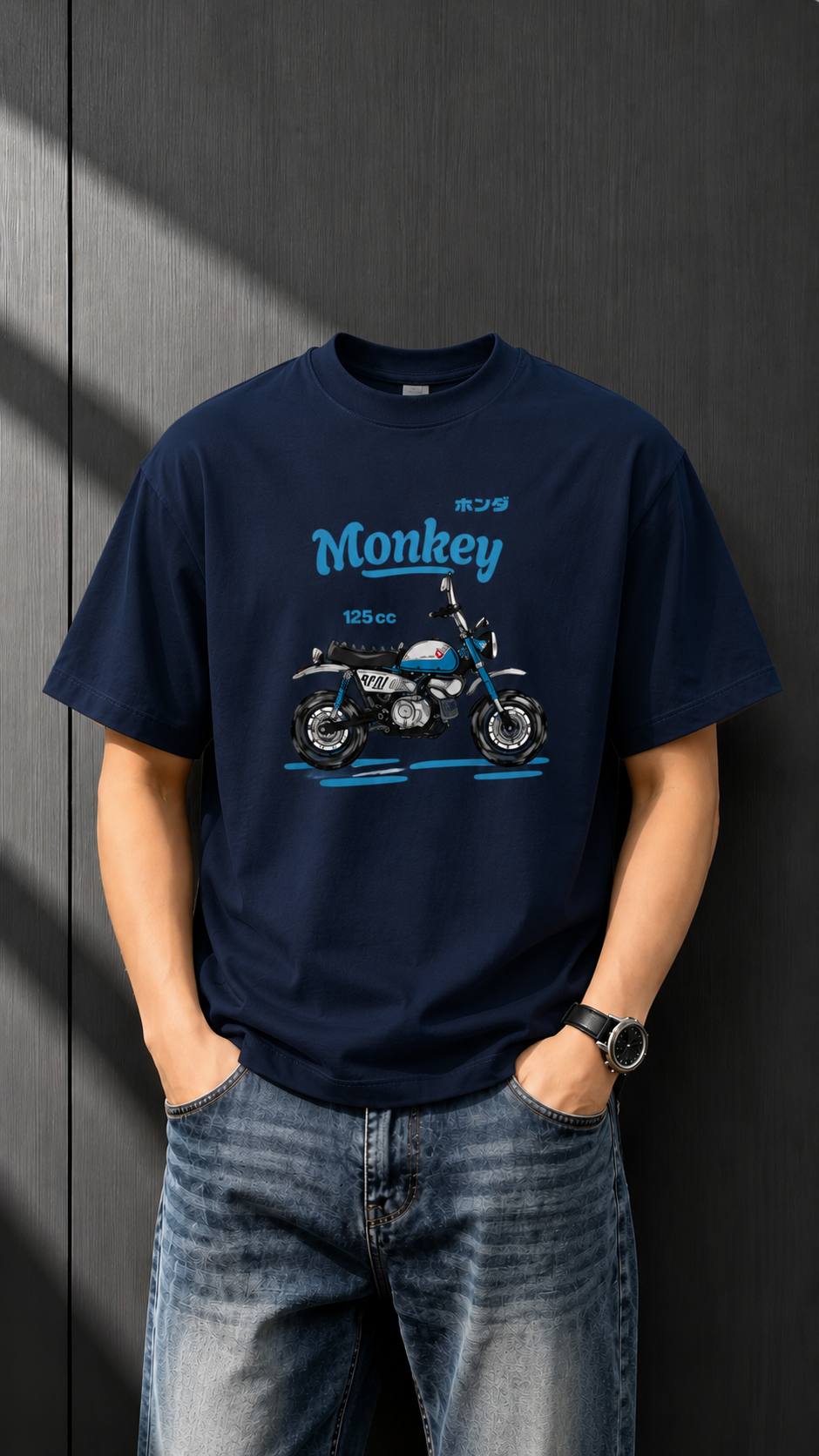 T-Shirt Monkey Cotton