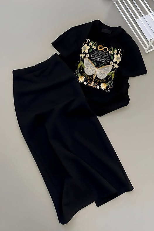 Chapel Official - "Authentic Soul" Moth & Floral Art Tee