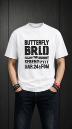T-Shirt BUTTERFLY BRLD Cotton