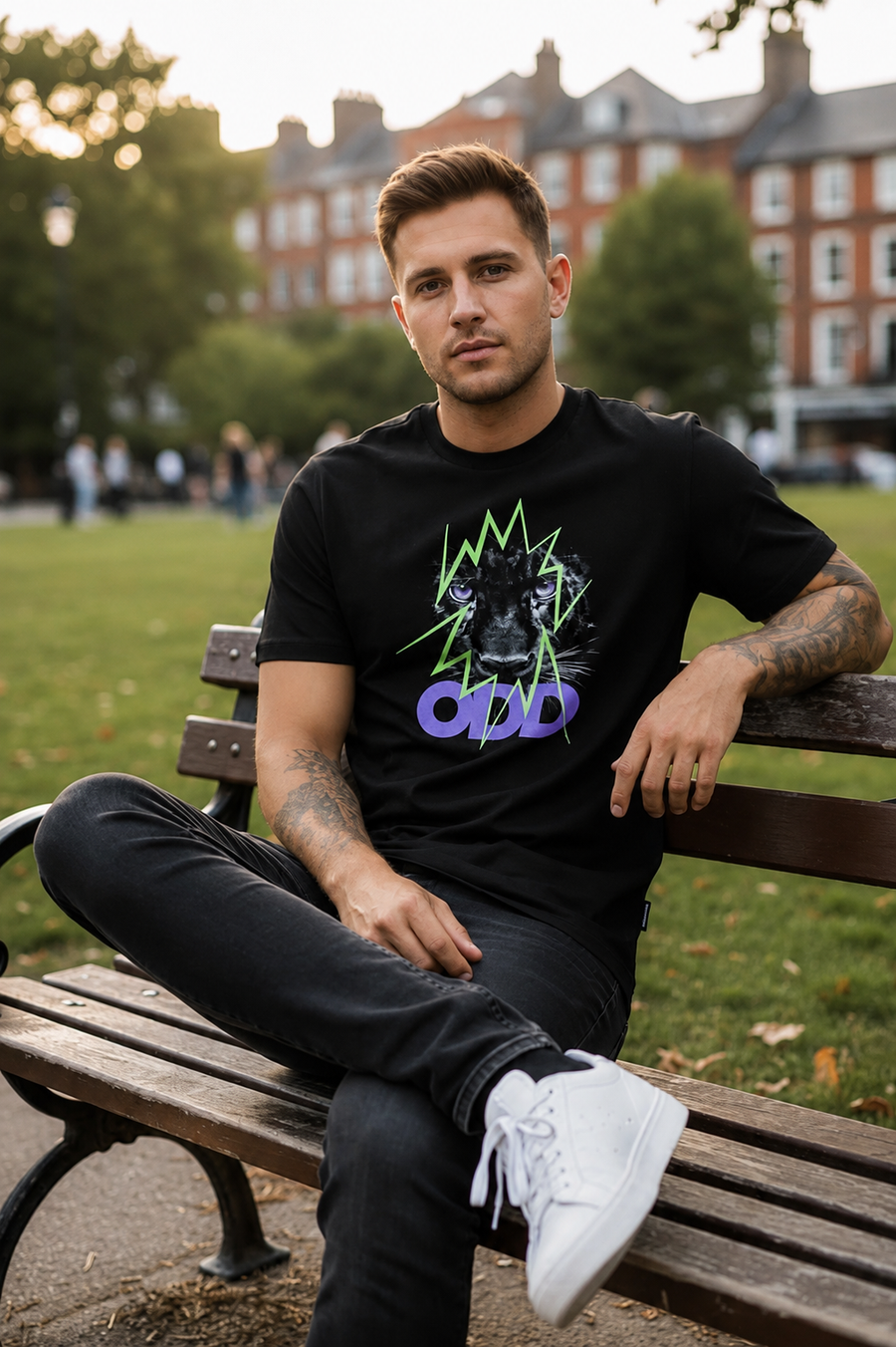 Electric Wolf Graphic Tee