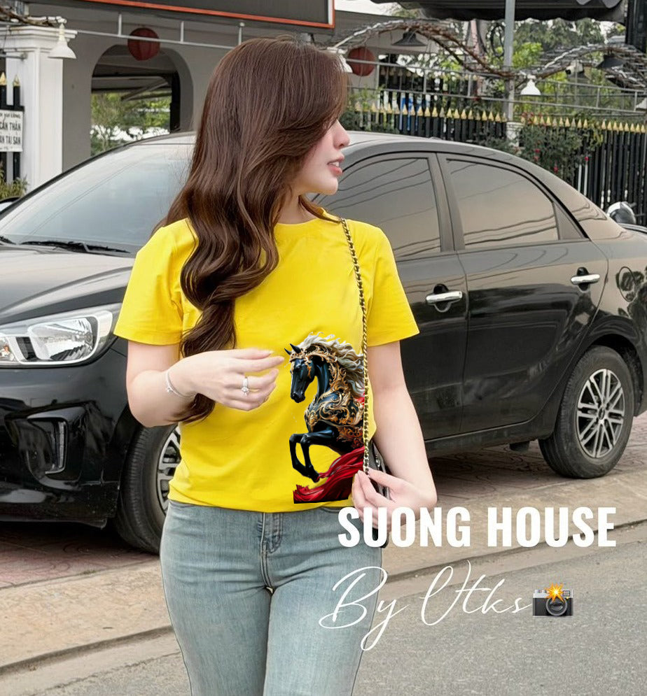 Chapel Official - "Golden Ornament" Noble Horse Tee