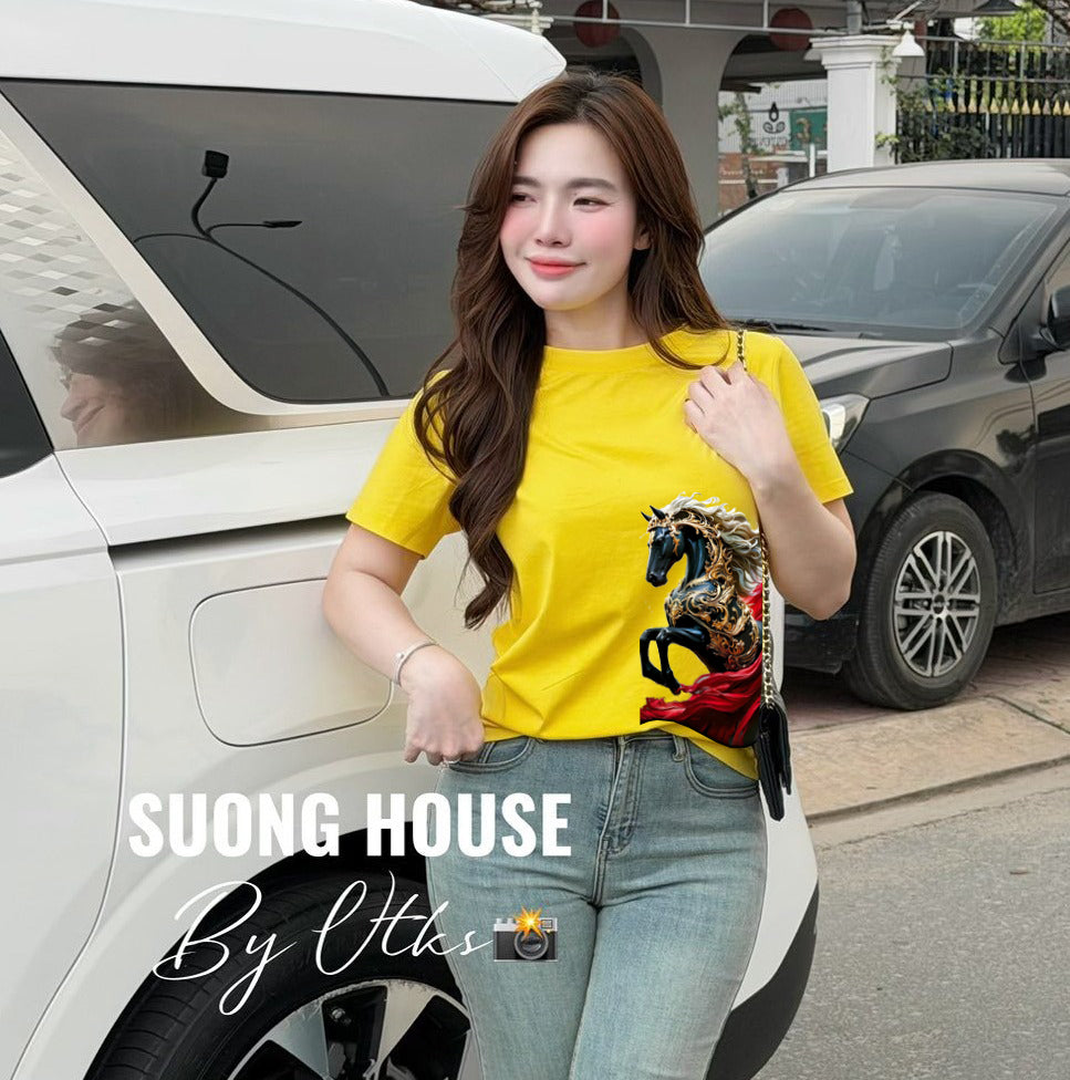 Chapel Official - "Golden Ornament" Noble Horse Tee