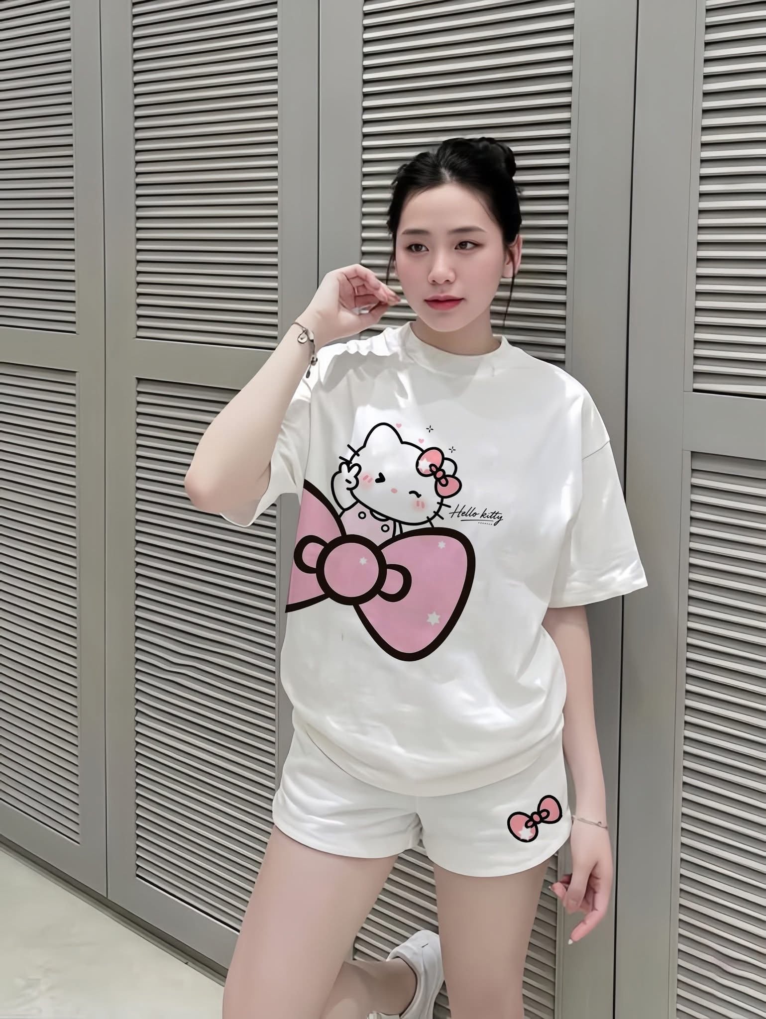 Bộ thun Hello kitty