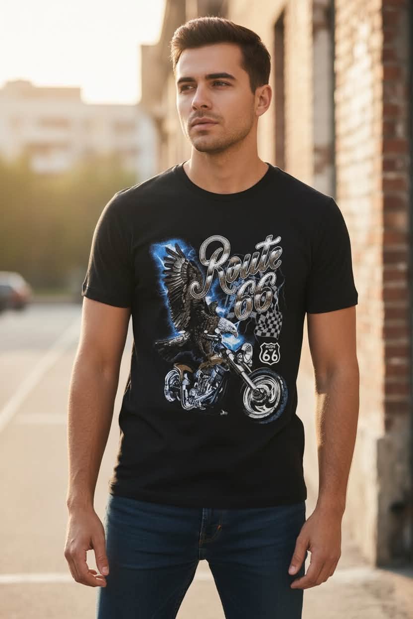 Vintage Highway Eagle Rider Tee