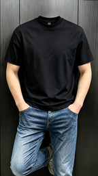 Premium Cotton Crewneck Tee