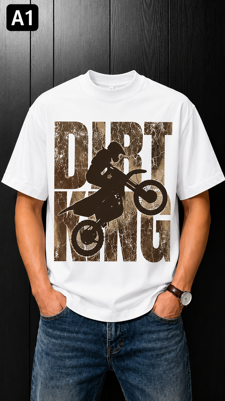 T-Shirt Cotton DIRT KING
