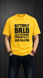 T-Shirt BUTTERFLY BRLD Cotton