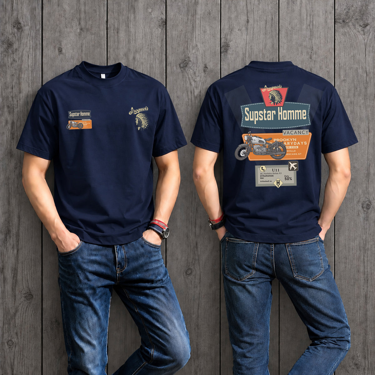 Retro Rider Graphic Tee