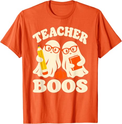 Twinning Teacher Boos Halloween Ghost Matching Twin Day BFFs T-Shirt