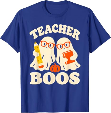 Twinning Teacher Boos Halloween Ghost Matching Twin Day BFFs T-Shirt