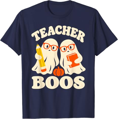 Twinning Teacher Boos Halloween Ghost Matching Twin Day BFFs T-Shirt