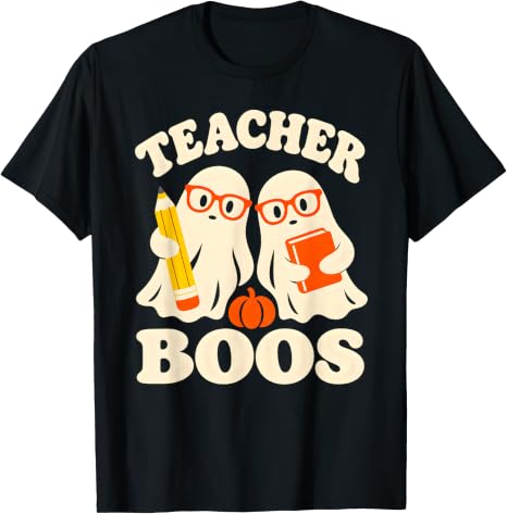 Twinning Teacher Boos Halloween Ghost Matching Twin Day BFFs T-Shirt
