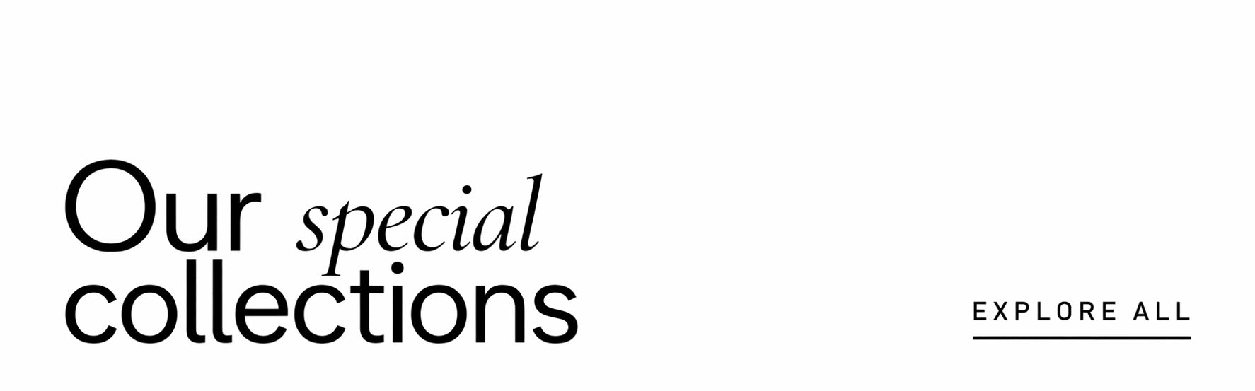 Collections header