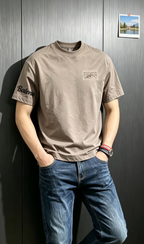 T-Shirt Vintage Block Text