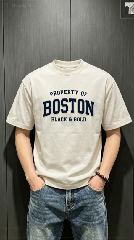 T-Shirt Boston Cotton