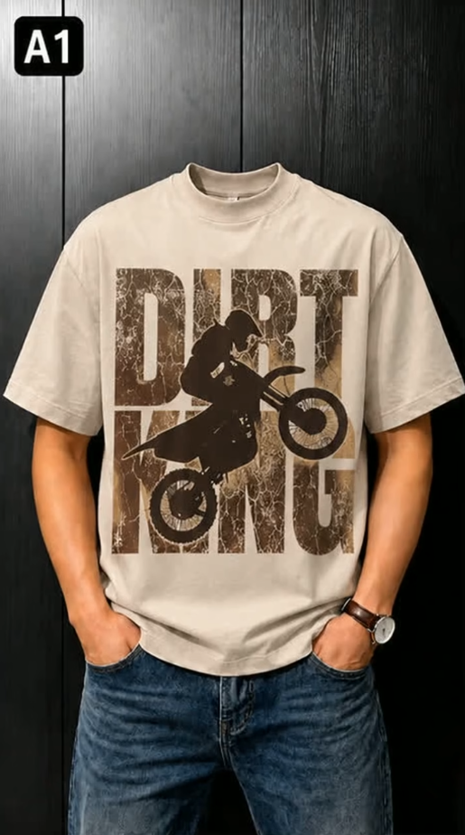 T-Shirt Cotton DIRT KING