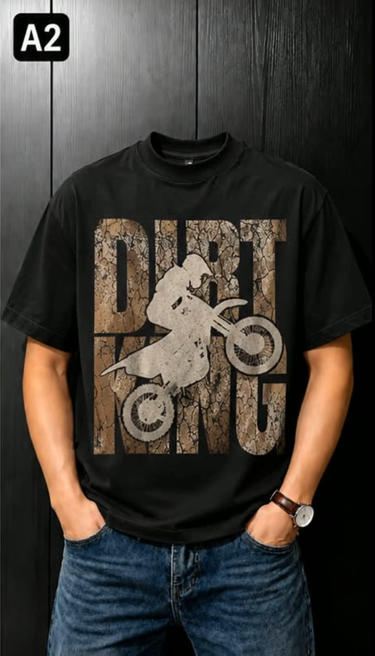T-Shirt Cotton DIRT KING