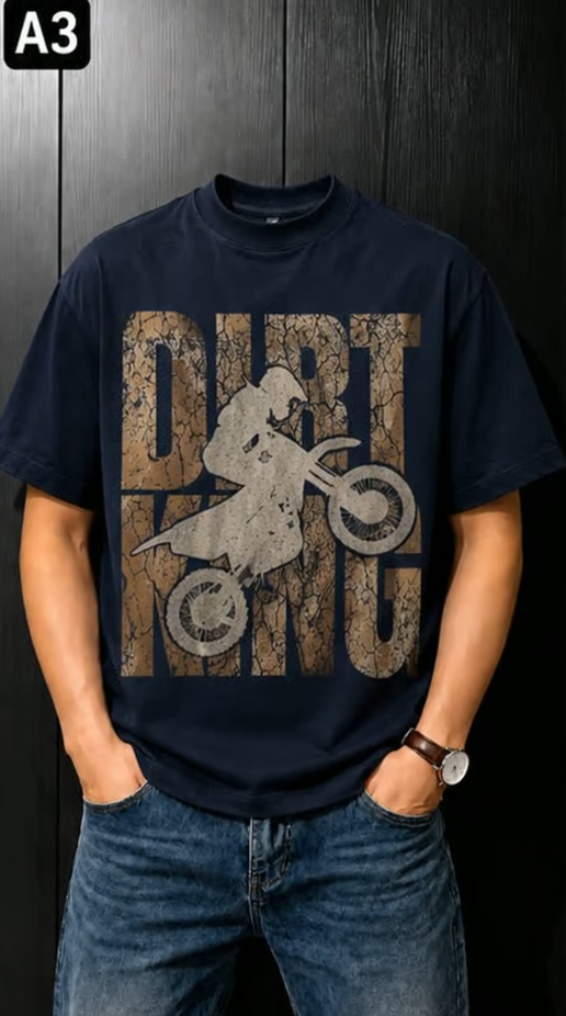 T-Shirt Cotton DIRT KING