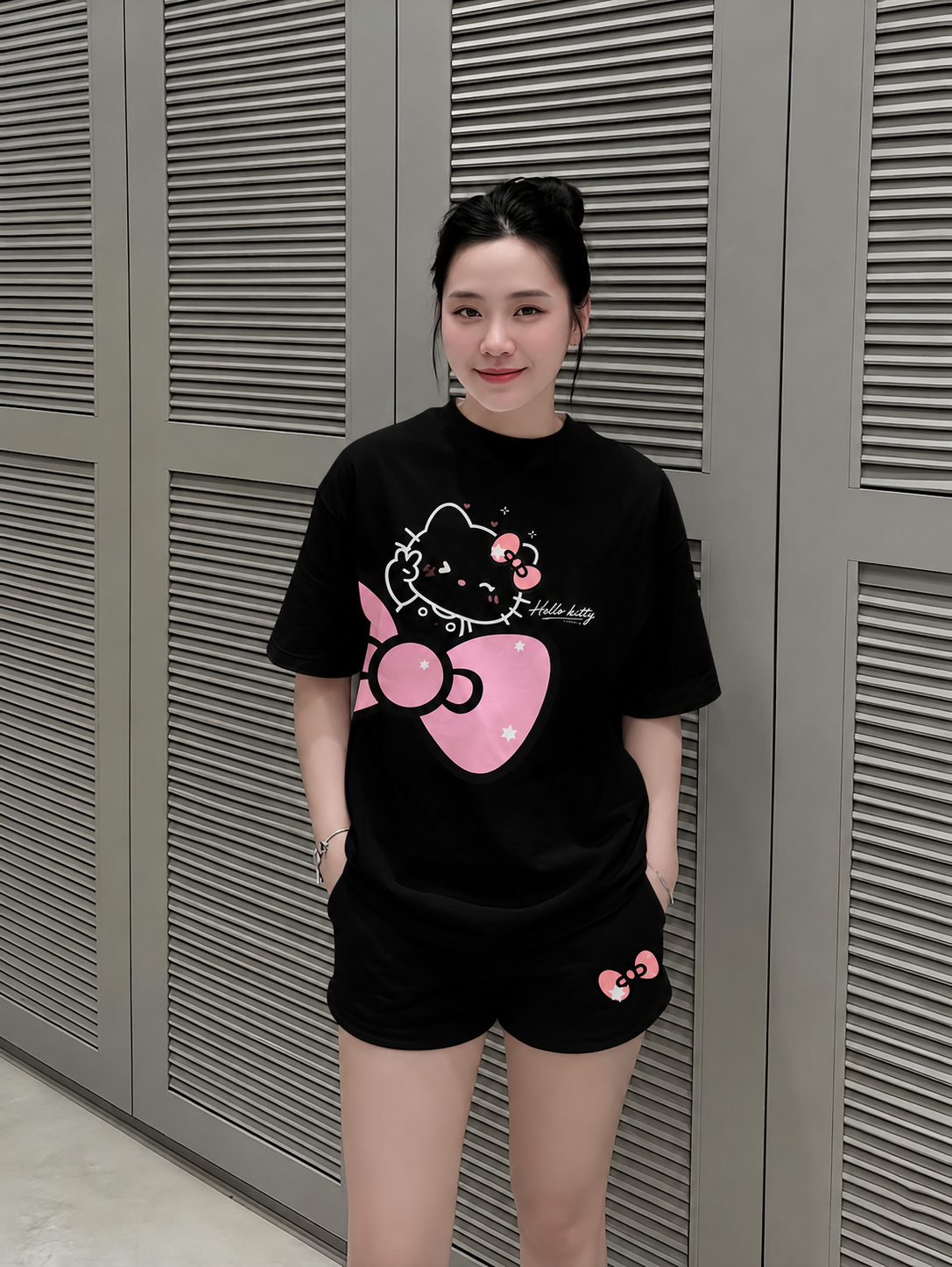 Bộ thun Hello kitty