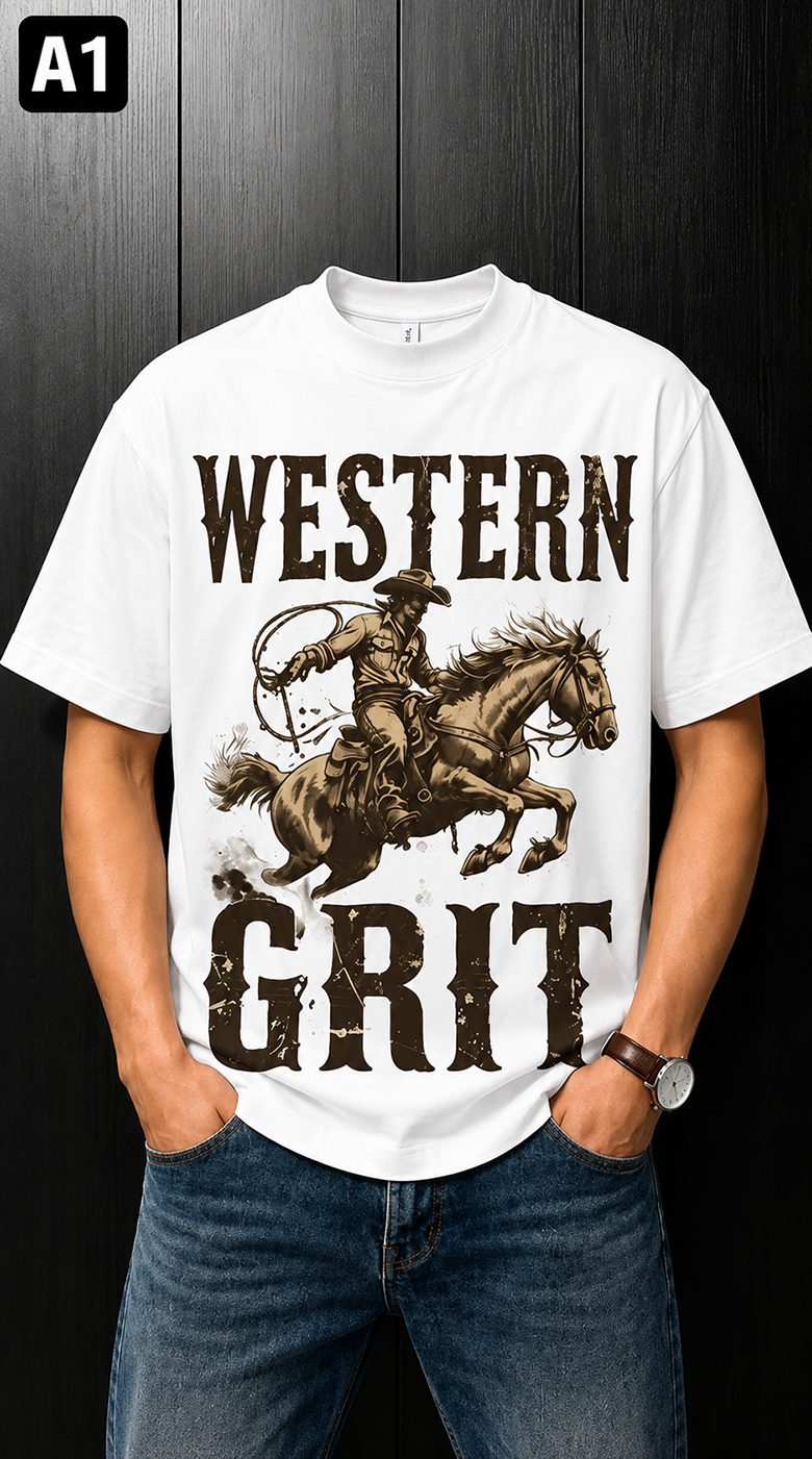 T-Shirt WESTERN GRIT