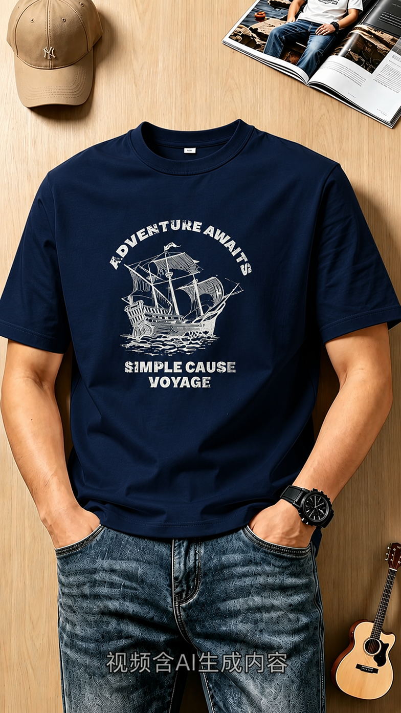 T-Shirt Simple Cause Cotton