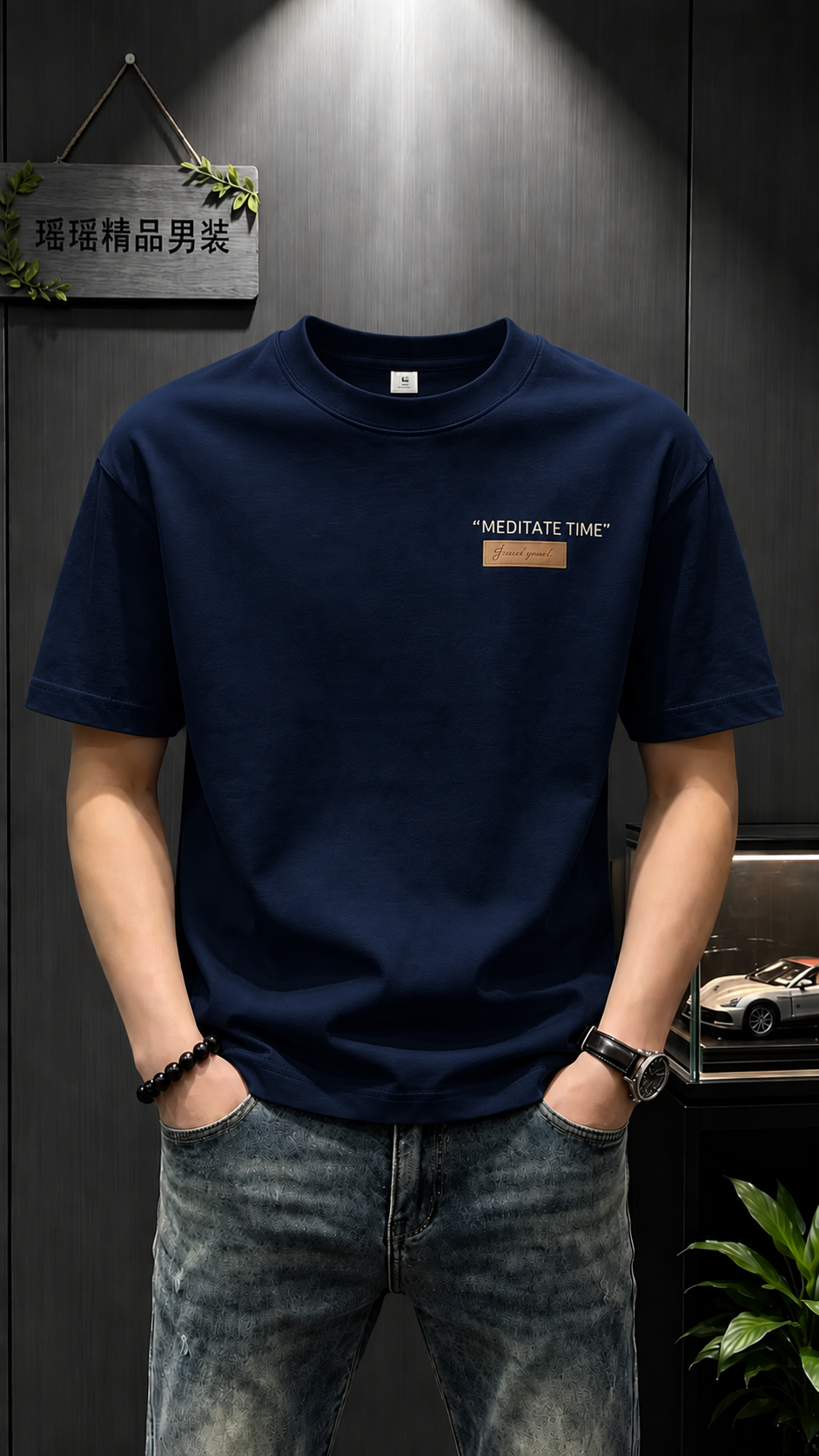 T-Shirt MEDITATE TIME