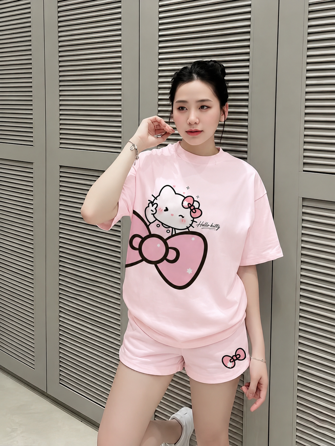 Bộ thun Hello kitty