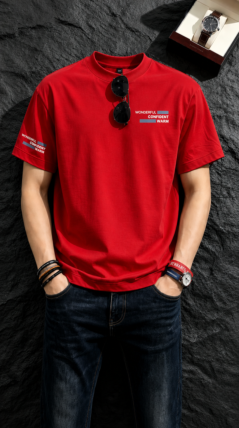 T-Shirt WONDERFU Cotton