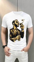 T-Shirt The Young Man Smoking