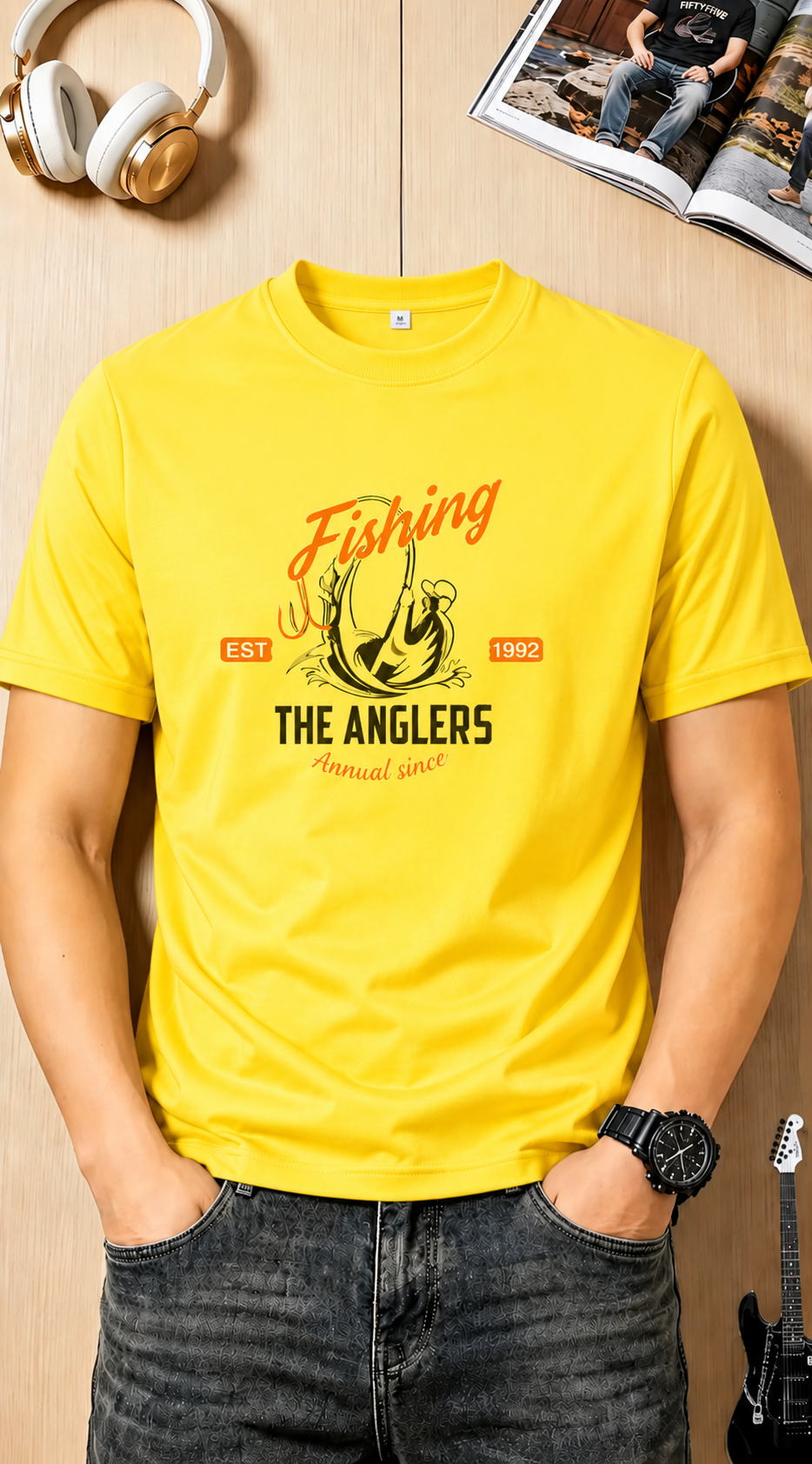 T-Shirt Fishing The Anglers