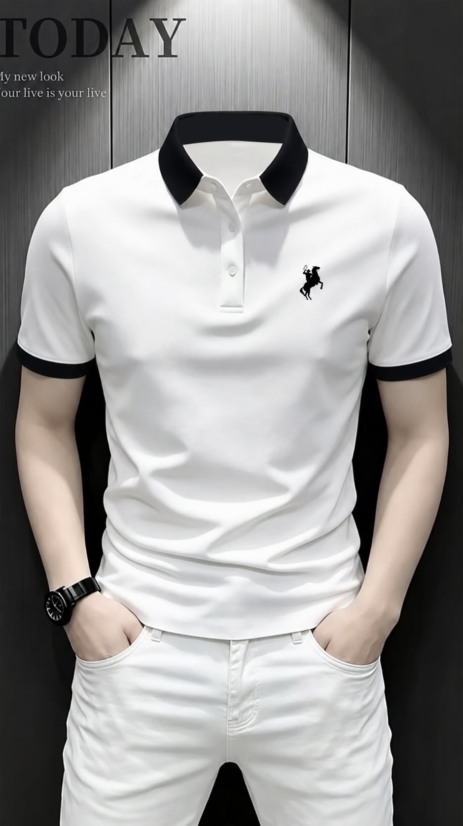 Monarch Contrast Polo