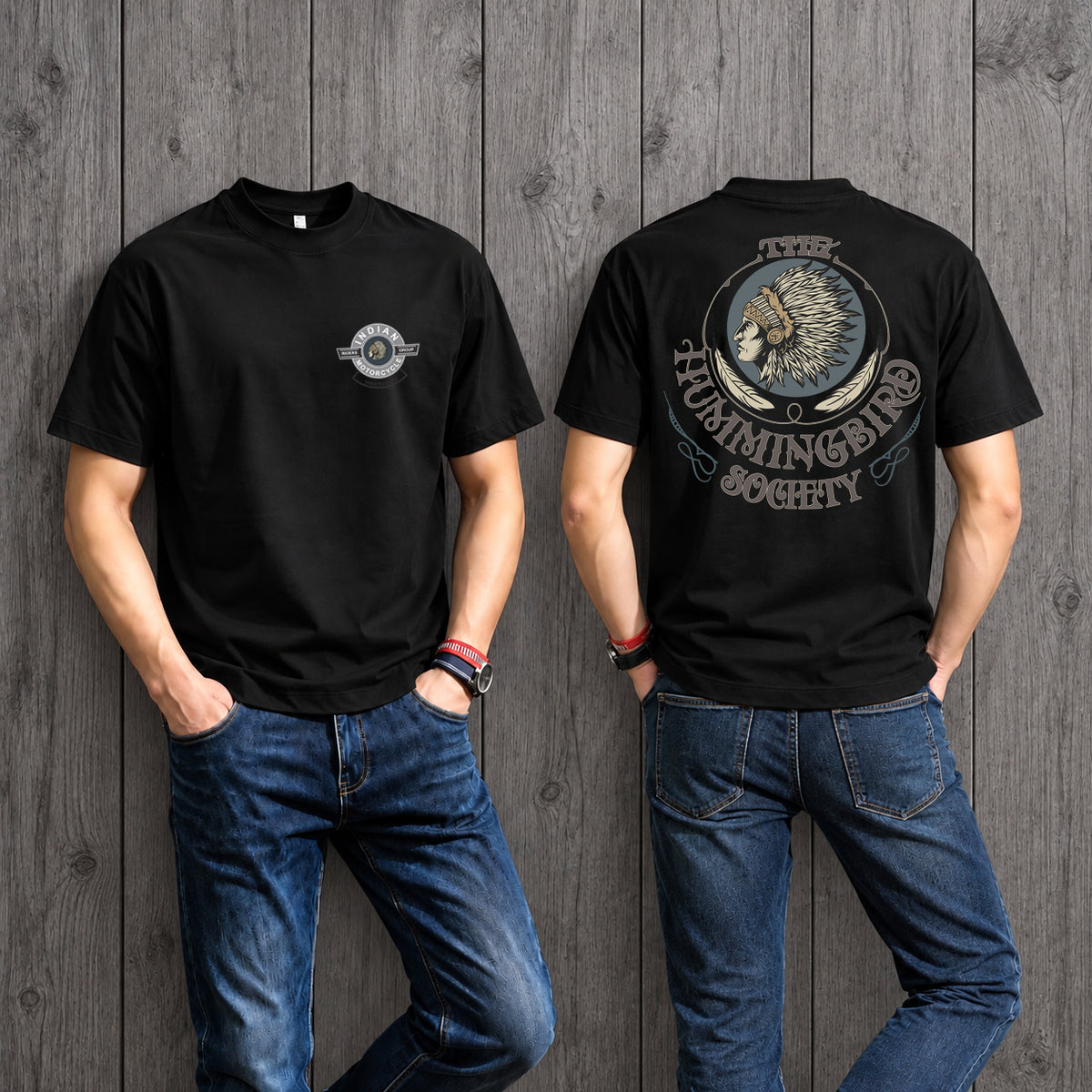 Wild West Motorcycle Tee