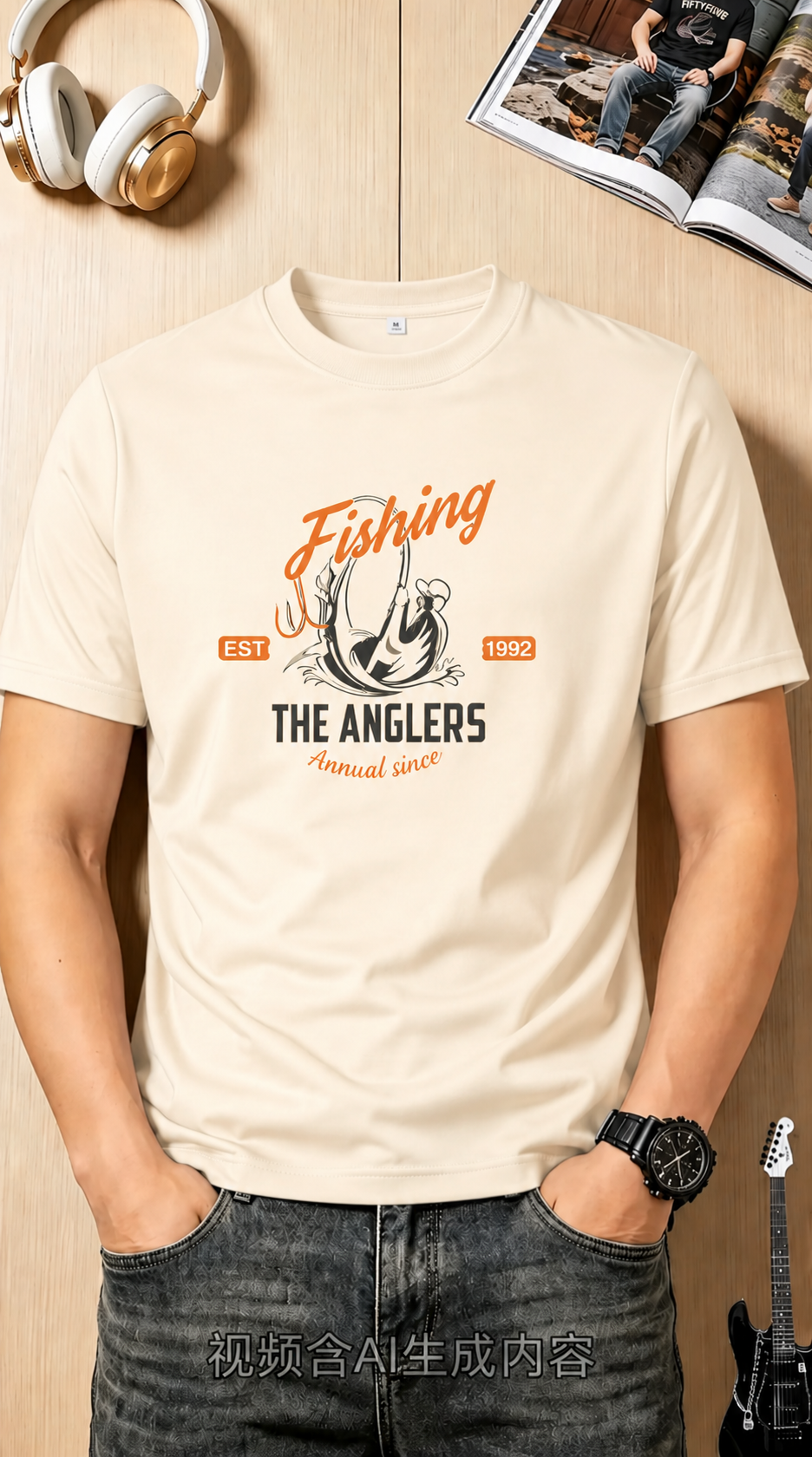 T-Shirt Fishing The Anglers